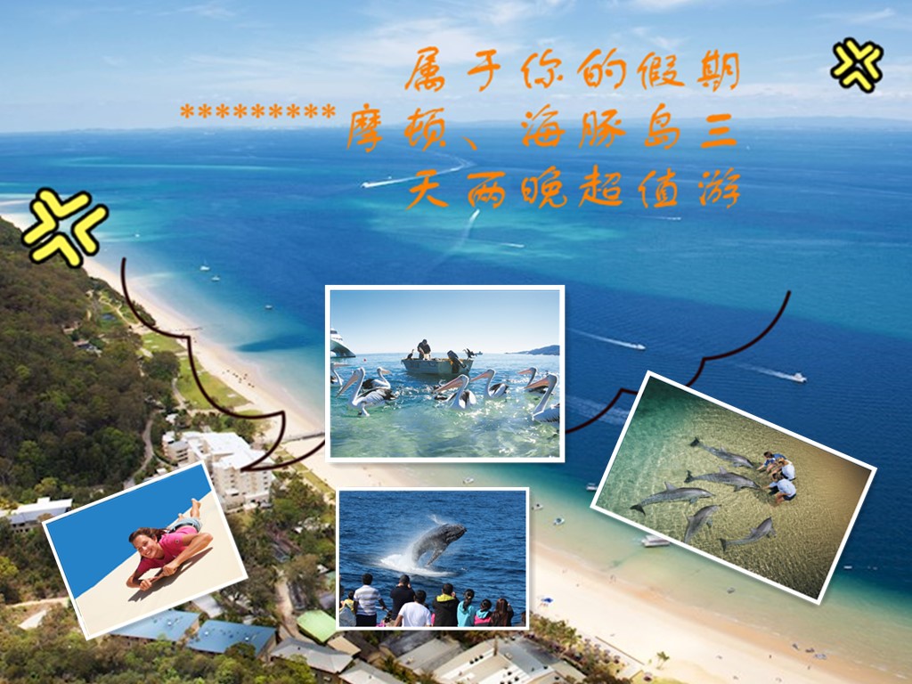 澳大利亚 | 布里斯班【天阁露玛】摩顿海豚岛三天两夜套餐