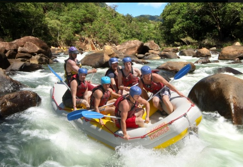 澳大利亚 | 凯恩斯 白水漂流活动 Whiter Water Rafing Cairns  (巴伦河 Barron River /塔利河 Tully River ）