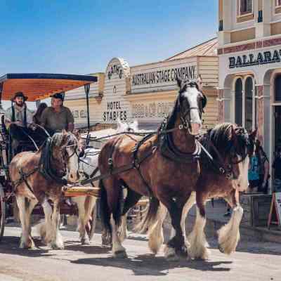 澳大利亚 | 墨尔本  金矿市区双拼一日游 | 淘金小镇+墨尔本市区+Eureka 88层+涂鸦街+大教堂+皇家植物园