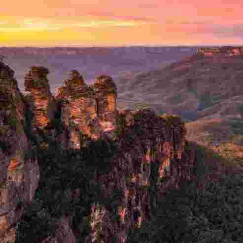 澳大利亚 | 悉尼往返 蓝山国家公园-温泉酒店体验之2日豪华之旅（奔驰或同级车型）